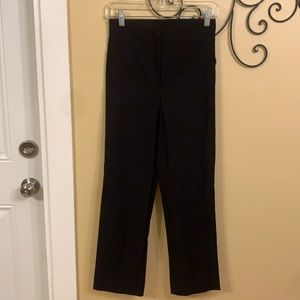 Dynamite High-Waist Grace Crop Straight Dress Pant - Size 4